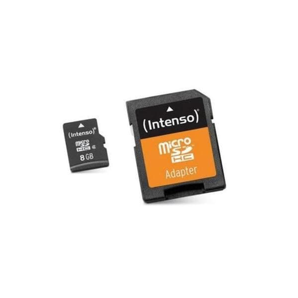 Intenso 8GB Micro SDHC 8GB Micro SDHC Class 10 flashminne