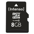 Miniatyrbild 2 av 10: Intenso 8GB Micro SDHC 8GB Micro SDHC Class 10 flashminne