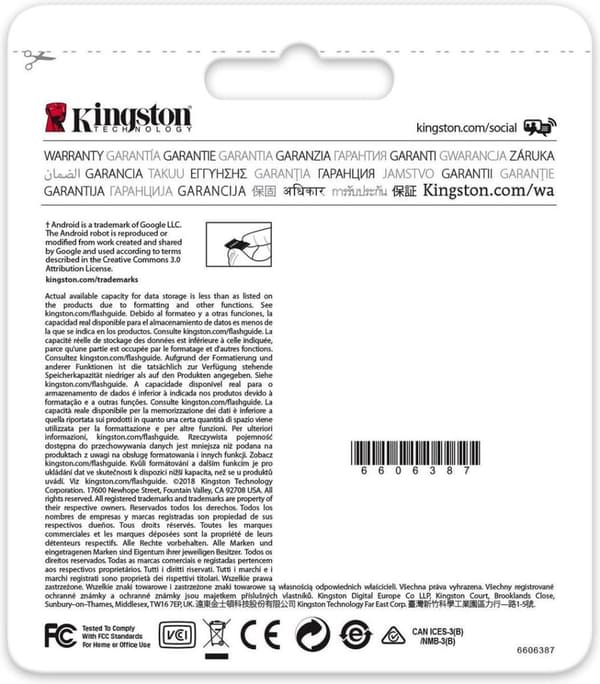 Kingston 32GB microSDHC Class 10 UHS-I + SD-sovitin