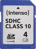 Miniatyrbild 1 av 5: Intenso 4GB SDHC flashminne Klass 10