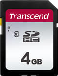 Miniatyrbillede 1 af 8: Transcend 300S - Flash-hukommelseskort - 4 GB - Klasse 10 - SDHC