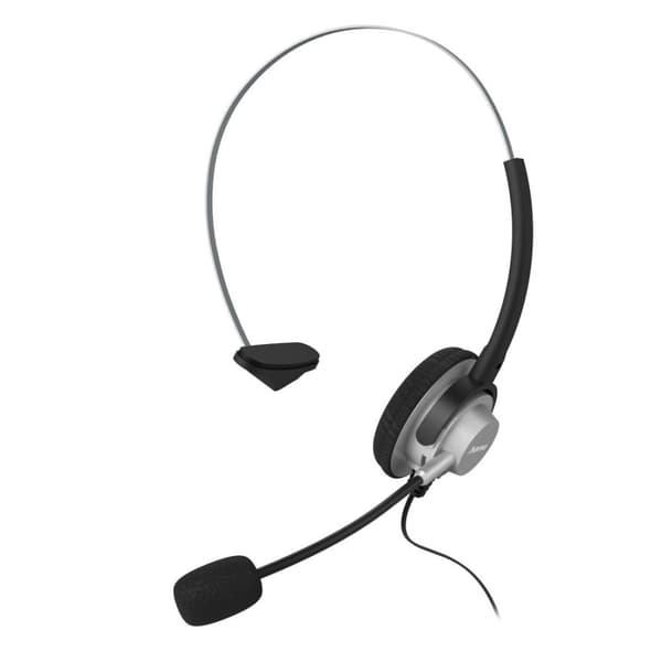 Hama in-ear -kuulokkeet puhelinkuulokkeet 2,5 mm:n liitin, johdotettu korvalla musta/hopea