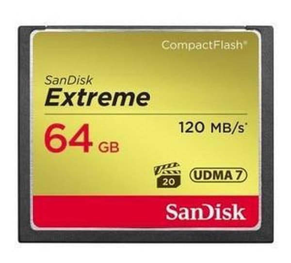 SanDisk CompactFlash Extreme 64GB (120/85)