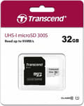 Miniatyrbild 3 av 6: Transcend microSDHC 300S 32GB Flash Memory Class 10 NAND