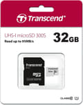 Miniatyrbild 4 av 6: Transcend microSDHC 300S 32GB Flash Memory Class 10 NAND