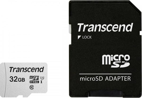 Transcend microSDHC 300S 32GB Flash Memory Class 10 NAND