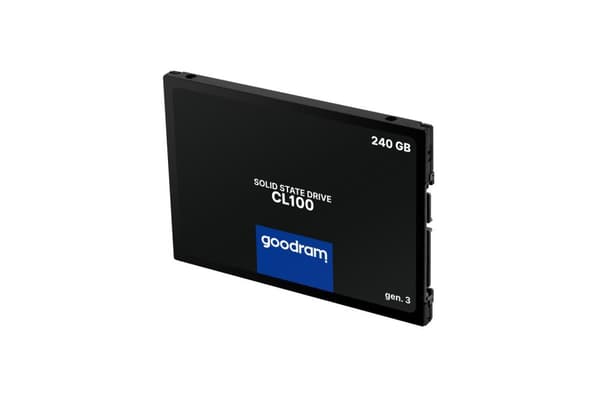 GOODRAM CL100 gen.3, SSD 2.5, 240 GB SATA III, 3D TLC, Detailhandel, 520/400 MB/s
