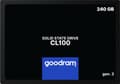 Miniatyrbillede 1 af 8: GOODRAM CL100 gen.3, SSD 2.5, 240 GB SATA III, 3D TLC, Detailhandel, 520/400 MB/s