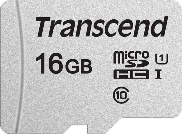 Transcend TS16GUSD300S Flash-hukommelse 16 GB MicroSDHC NAND Class 10