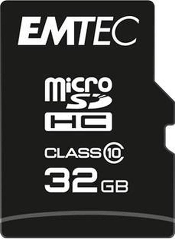 Emtec ECMSDM32GHC10CG Flashminne 32 GB MicroSD Klass 10