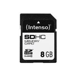 Intenso - Flash-minneskort - 8GB - Klass 10 - SDHC (3411460)