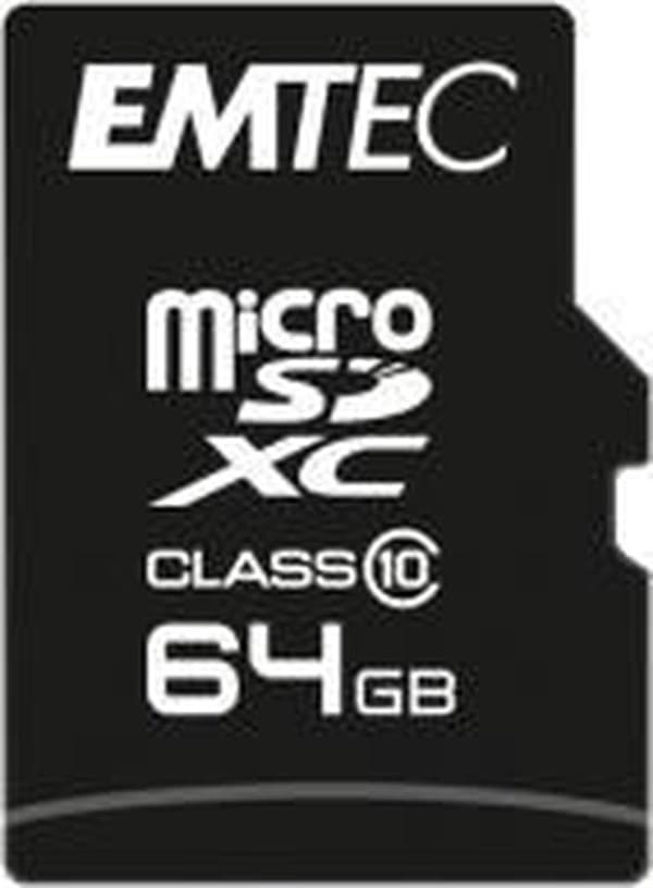 Emtec Micro SDHC ECMSDM64GXC10CG flashminne 64 GB MicroSDHC Class 10