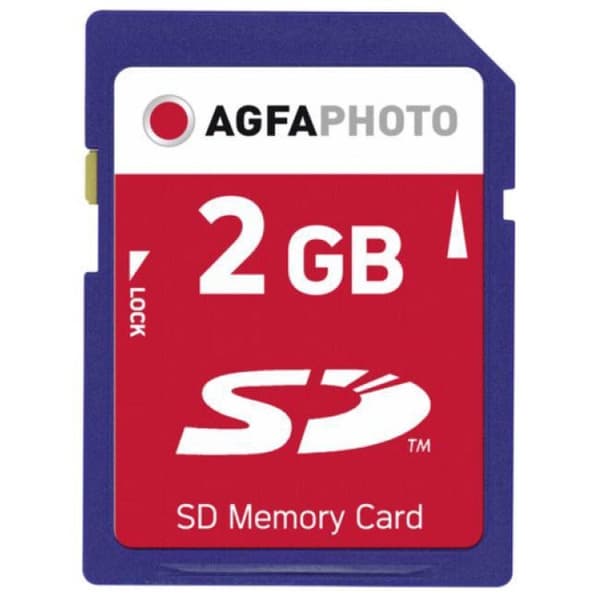 AgfaPhoto SD-kort 2GB 133x Premium
