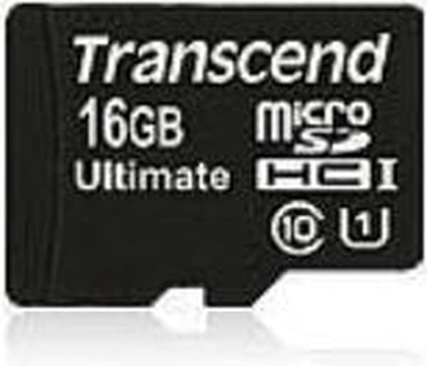 Transcend 16 GB Micro SDHC Class 10 UHS-I 600x (Ultimate)