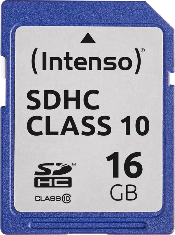 Intenso 3411470 flashminne 16 GB SDHC Class 10
