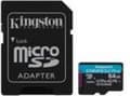 Miniatyrbillede 4 af 4: Micro SD hukommelseskort med adapter Kingston SDCG3 Sort