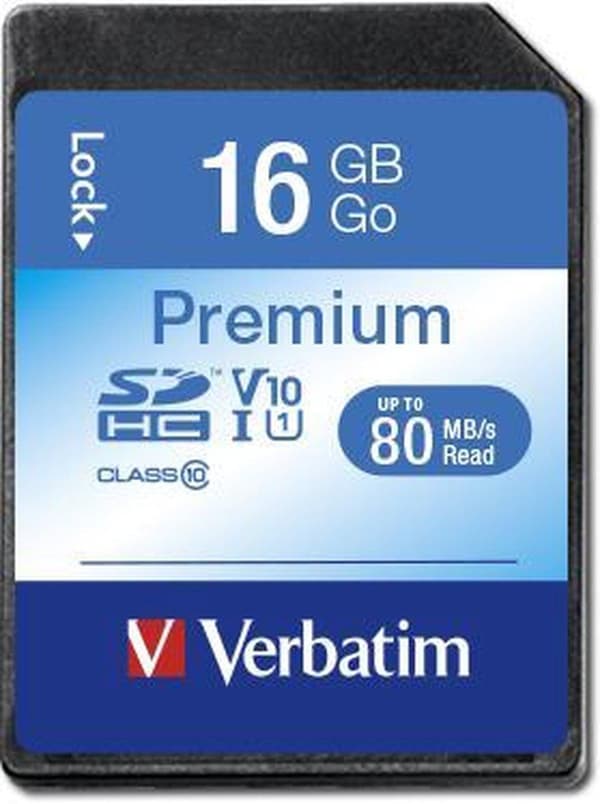 Verbatim SDHC-hukommelseskort / 16GB