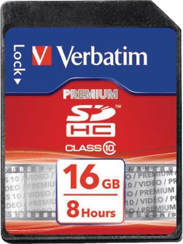 Verbatim SDHC-hukommelseskort / 16GB