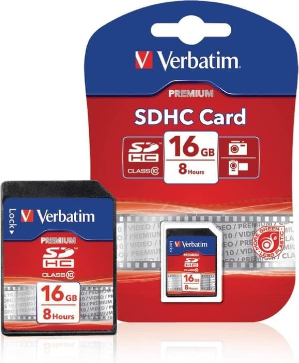 Verbatim SDHC-hukommelseskort / 16GB