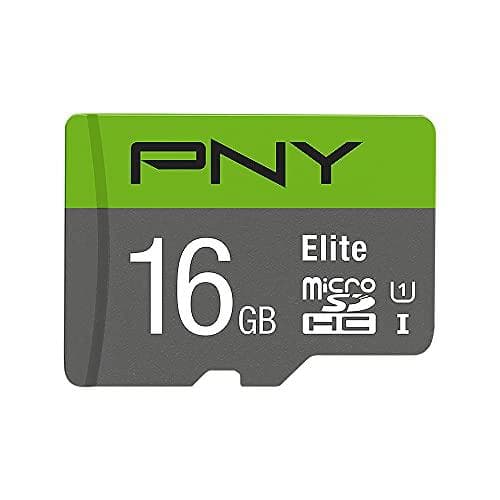 PNY Elite - Flash-minneskort (microSDHC/SD-adapter ingår) - 16GB - UHS-I U1 / Class10 - microSDHC UHS-I