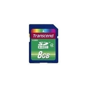 Transcend SDHC 8GB Klass 4 minneskort