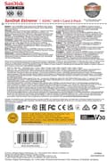 Miniatyrbild 2 av 5: WESTERN DIGITAL EXTREME 32GB SDHC-MINNESKORT 2-PACK 100MB/S 60MB/S UHS-I CLAS (SDSDXVT-032G-GNCI2)