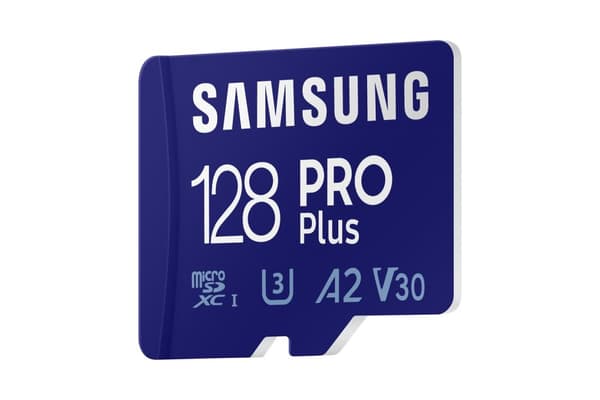 Samsung PRO Plus 128GB microSDXC UHS-I U3 160MB/s Full HD & 4K UHD-minneskort med USB-kortläsare (MB-MD128KB/WW)