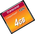 Miniatyrbild 5 av 6: Transcend TS4GCF133 Flashminne 4 GB CompactFlash MLC