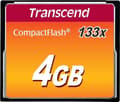 Miniatyrbild 2 av 6: Transcend TS4GCF133 Flashminne 4 GB CompactFlash MLC