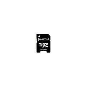 Transcend - Flash-minneskort (microSDHC/SD-adapter ingår) - 4GB - Klass 10 - microSDHC (TS4GUSDHC10)