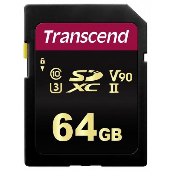 Transcend TS64GSDC700S Flashminne 64GB SDXC Class 10 MLC