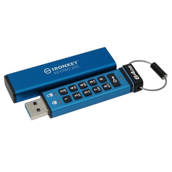 Minnepenn Kingston IKKP200/64GB Blå