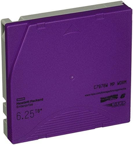 HPE LTO6 Ultrium 6,25 Tt MP Worm Data -kasetti