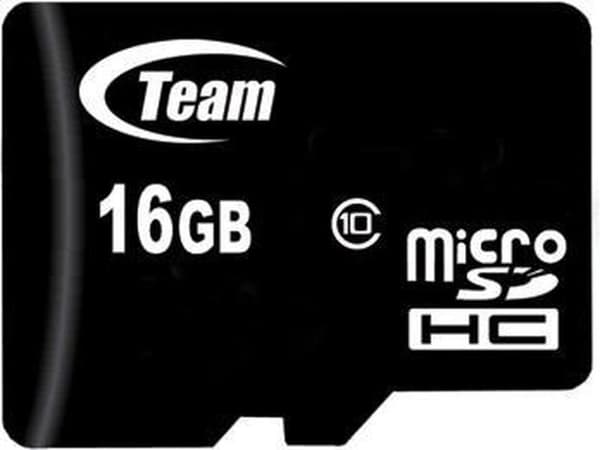 Team Group Micro SDHC Class 10 16GB 16GB Micro SDHC Class 10 Flash-minne