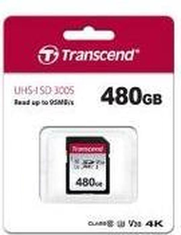 Transcend 300S Flash-hukommelse 512 GB SDXC Class 10 NAND
