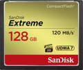 Miniatyrbild 1 av 5: Sandisk Compact Flash Extreme 128GB (120/85)