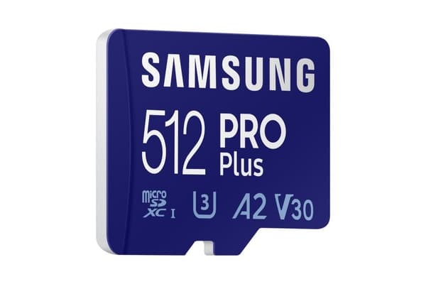 Samsung PRO Plus 512GB microSDXC UHS-I U3 160MB/s Full HD & 4K UHD -muistikortti USB-kortinlukijalla (MB-MD512KB/WW)