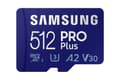 Pikkukuva 1 / 9: Samsung PRO Plus 512GB microSDXC UHS-I U3 160MB/s Full HD & 4K UHD -muistikortti USB-kortinlukijalla (MB-MD512KB/WW)