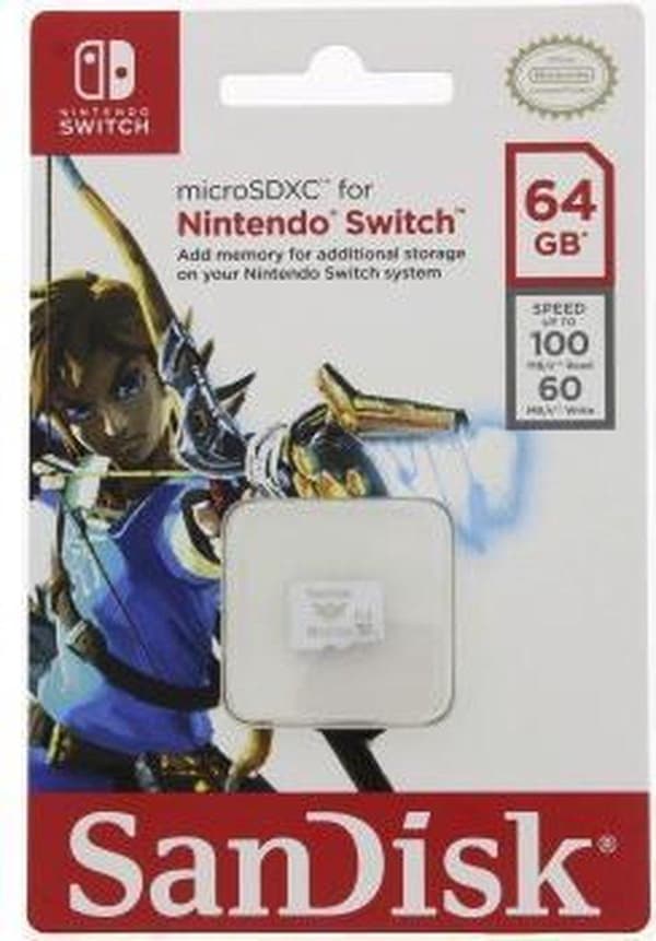 SanDisk Extreme Micro SDXC 64GB Nintendo Switchille