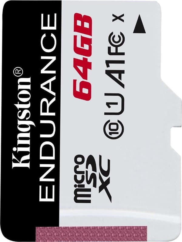 Kingston Technology High Endurance Flash-hukommelse 64 GB MicroSD UHS-I Klasse 10