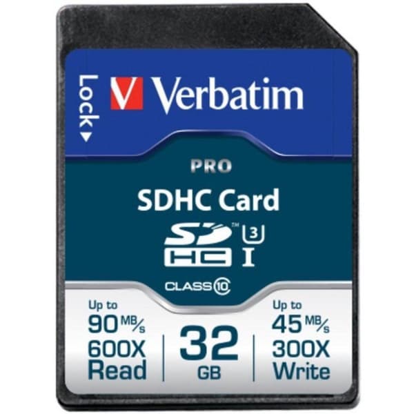 Verbatim SDHC UHS-3 Hukommelseskort / 32GB