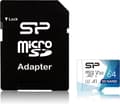 Miniatyrbillede 1 af 5: Silicon Power Superior Pro Micro SDHC inkl. SD Adapter 64GB UHS-1 U3 A1 V30 Klasse 10 Farve