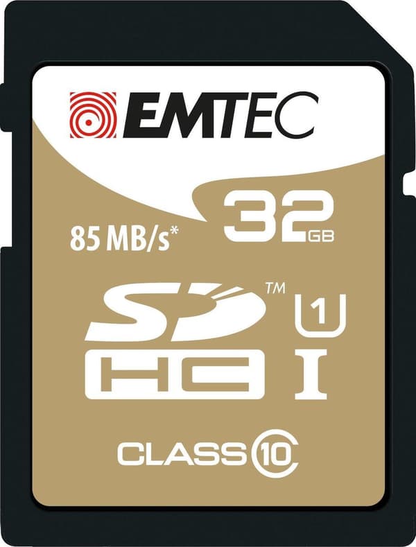 Emtec flashhukommelser 32GB Class10 Gold +