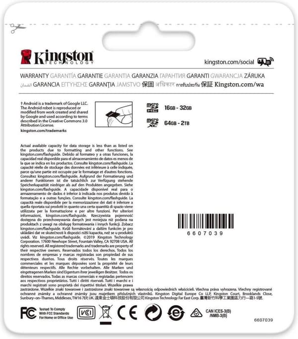 Kingston Technology Canvas Go! Plus Flash-hukommelse 256 GB SD Klasse 10 UHS-I