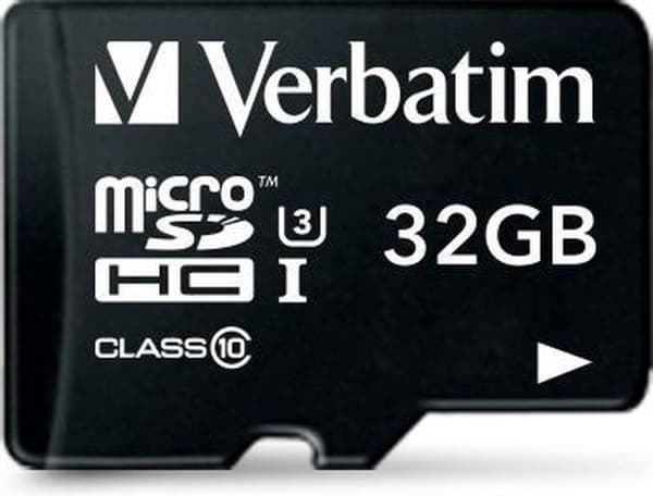 Verbatim Micro SDHC Pro 32GB Klasse 10 UHS-I inkl Adapter