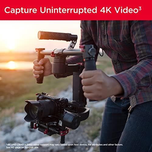 SanDisk Extreme - Flash-hukommelseskort - 32GB - Video Class V30 / UHS-I U3 / Class10 - SDHC UHS-I