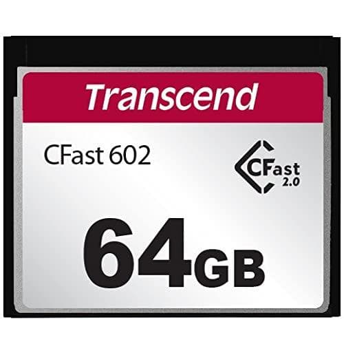 Transcend CFast 2.0 CFX602 - Flash-minneskort - 64GB - CFast 2.0