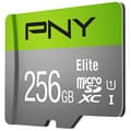 Miniatyrbillede 2 af 6: PNY Elite - Flash-hukommelseskort - 256 GB - A1 / Video Class V10 / UHS Class 1 / Class10 - microSDXC UHS-I