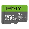 Miniatyrbillede 1 af 6: PNY Elite - Flash-hukommelseskort - 256 GB - A1 / Video Class V10 / UHS Class 1 / Class10 - microSDXC UHS-I