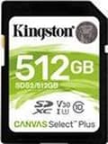 Miniatyrbillede 8 af 8: Kingston Technology Canvas Select Plus Flash-hukommelse 512 GB SDXC Klasse 10 UHS-I